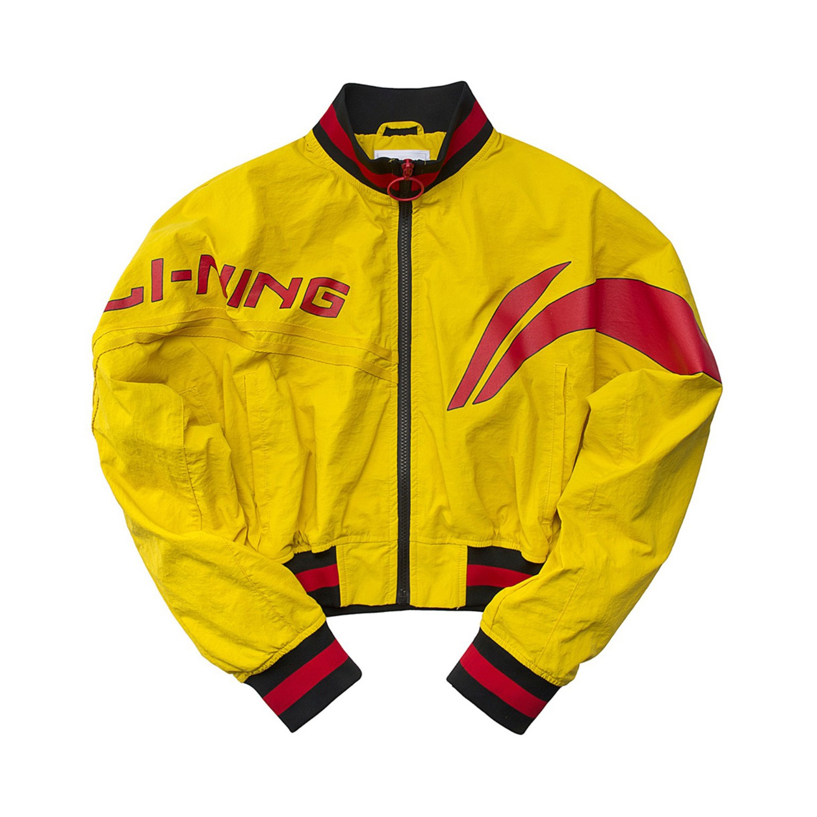 中国李宁 巴黎时装周系列休闲立领夹克 男女同款 AJDP028