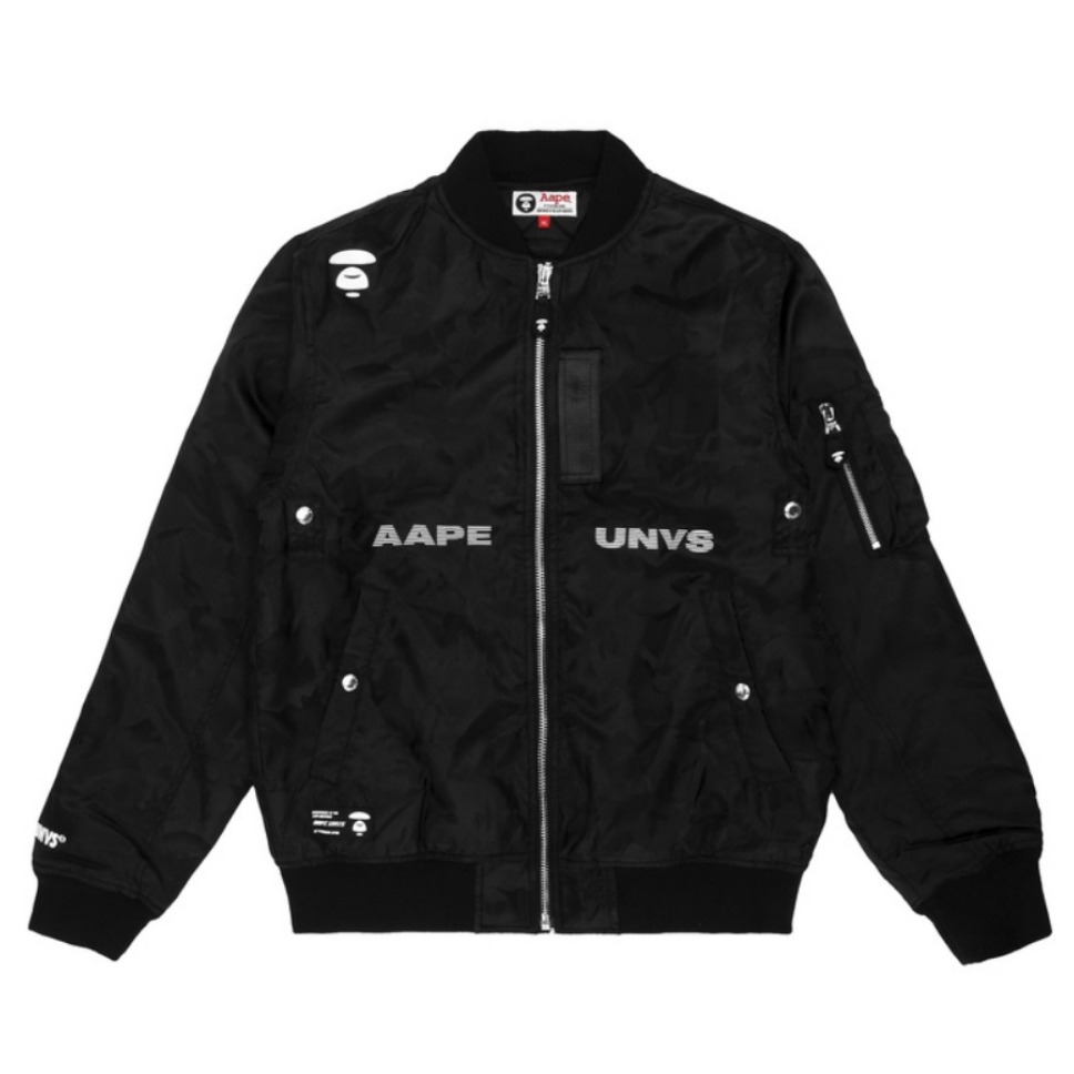 【猿人部队】Aape 字母印花夹克外套 7313