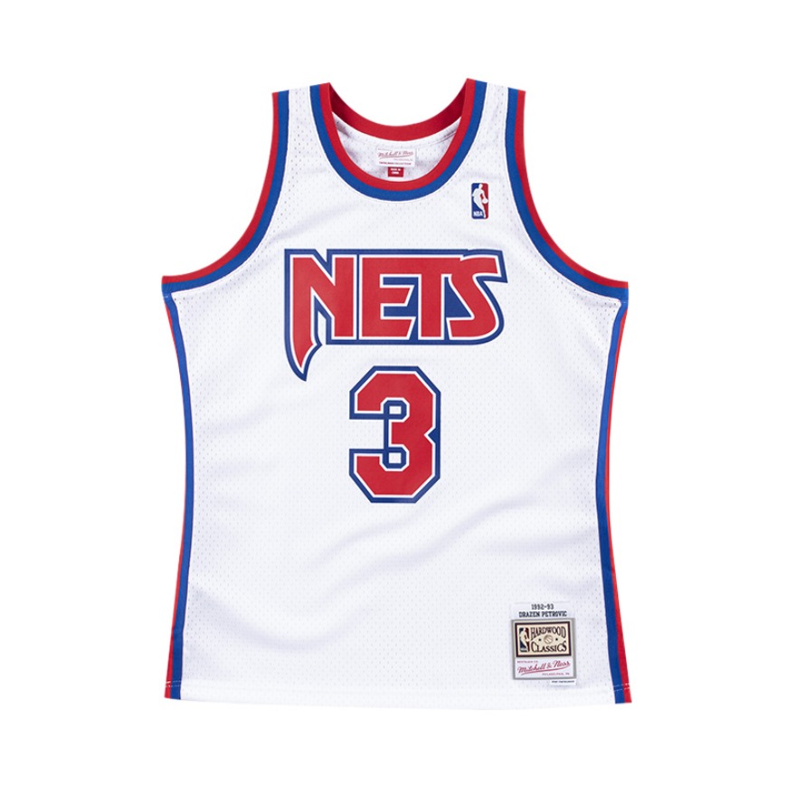 Mitchell Ness 彼得洛维奇 篮网队 3号球衣