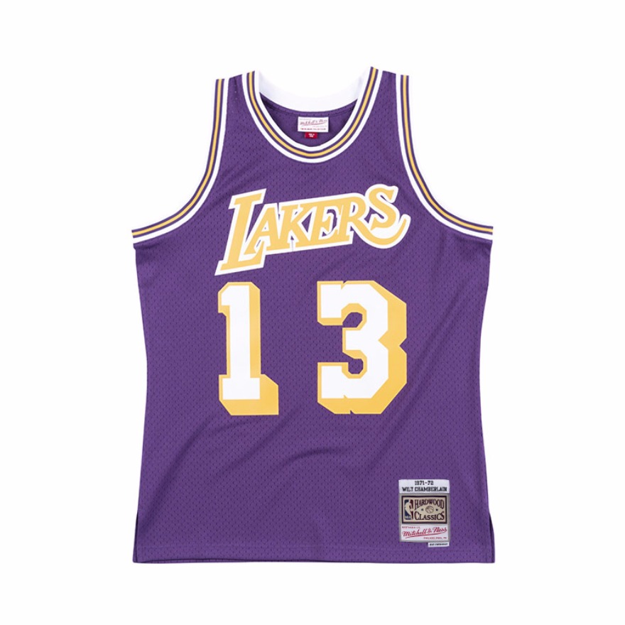 Mitchell Ness 张伯伦 湖人队 13号球衣