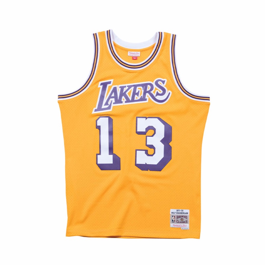 Mitchell Ness 张伯伦 湖人队 13号球衣