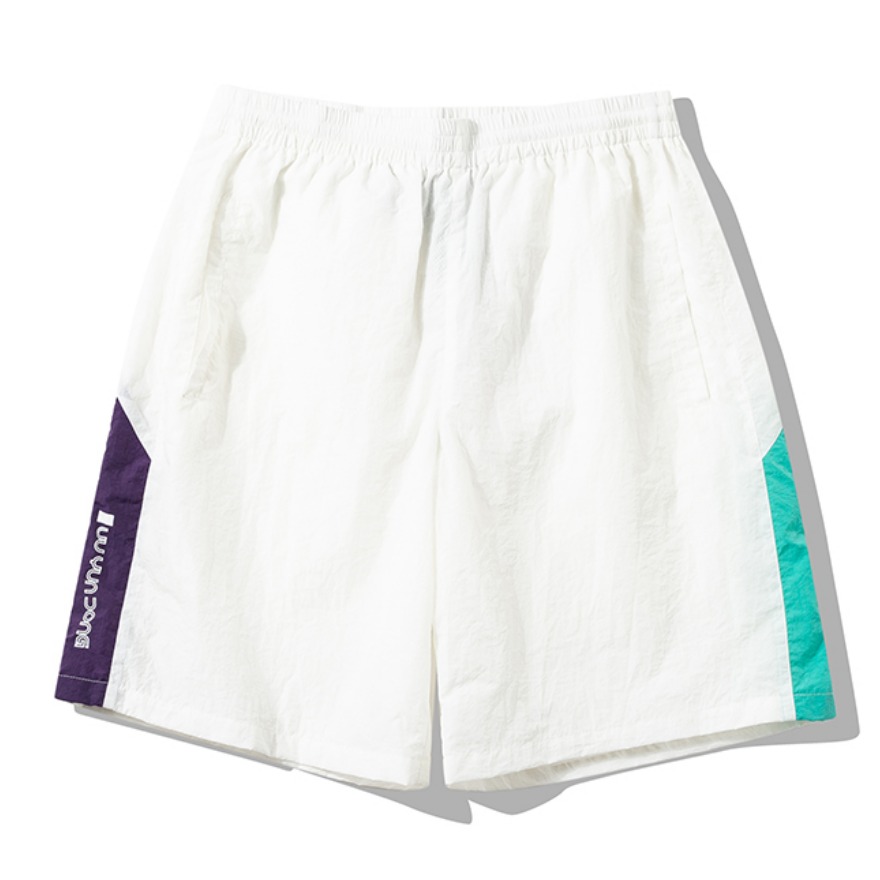 FYP 运动拼色休闲短裤