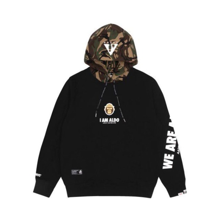 Aape 猿人兵团休闲连帽卫衣 3687
