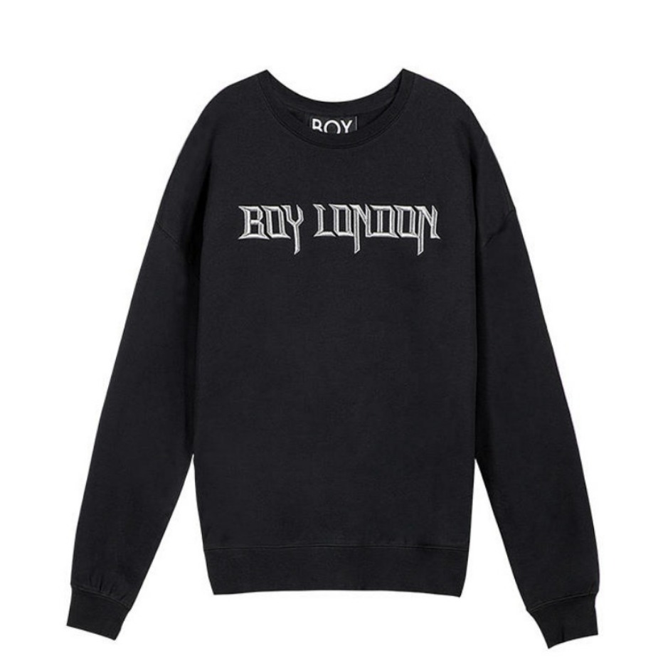 Boy London 英版 字母印花刺绣卫衣 B181NB102502