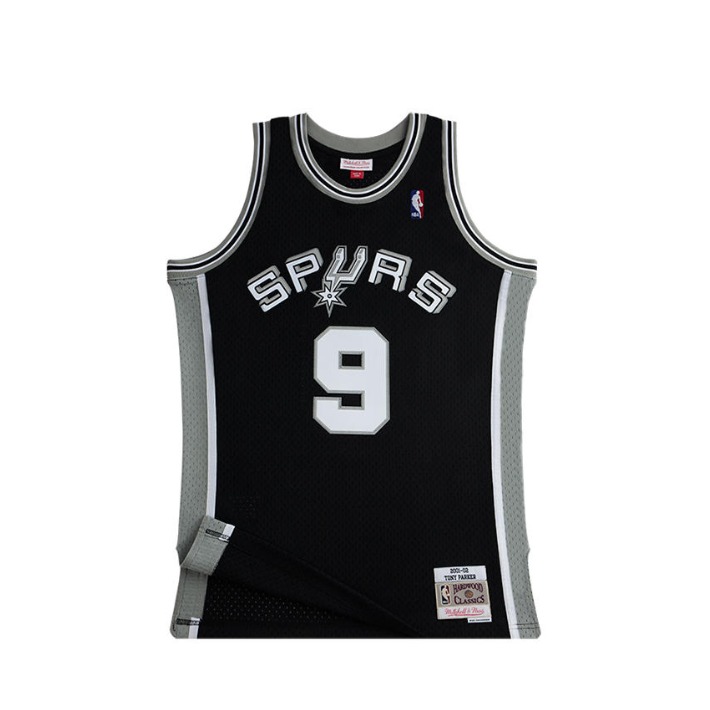 Mitchell Ness 帕克 马刺队 9号球衣