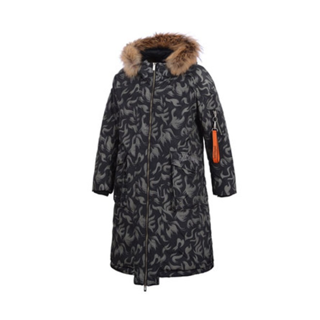 Li Ning 白鸭绒运动连帽羽绒服 LYMN016
