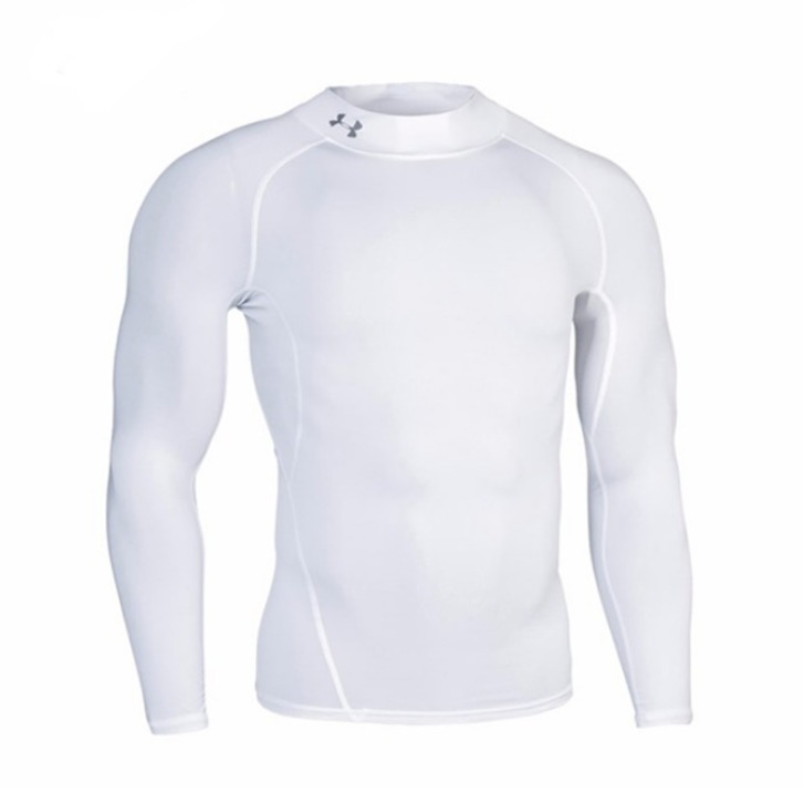 Under Armour 速干紧身透气长袖训练高领紧身衣 1289559