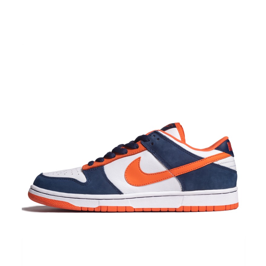 推荐商品：Nike Dunk 板鞋 经典复古百搭 White/Navy/Orange SB/低帮/白蓝橙