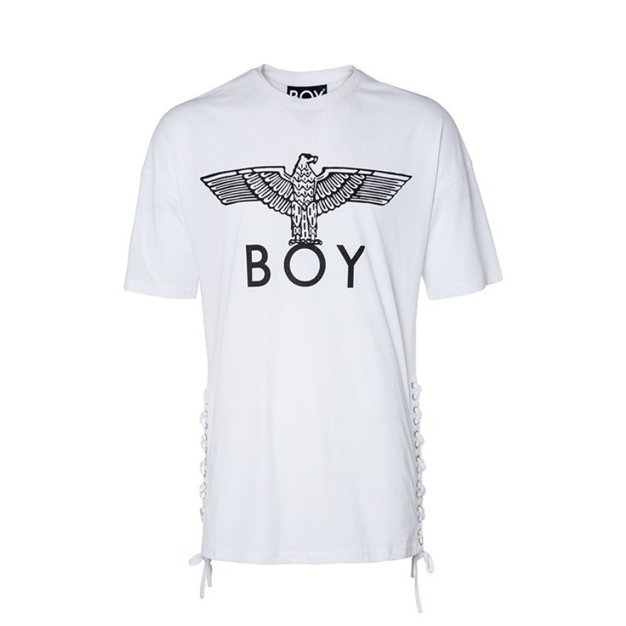 Boy London 鷹印花加長短袖T恤 男女同款
