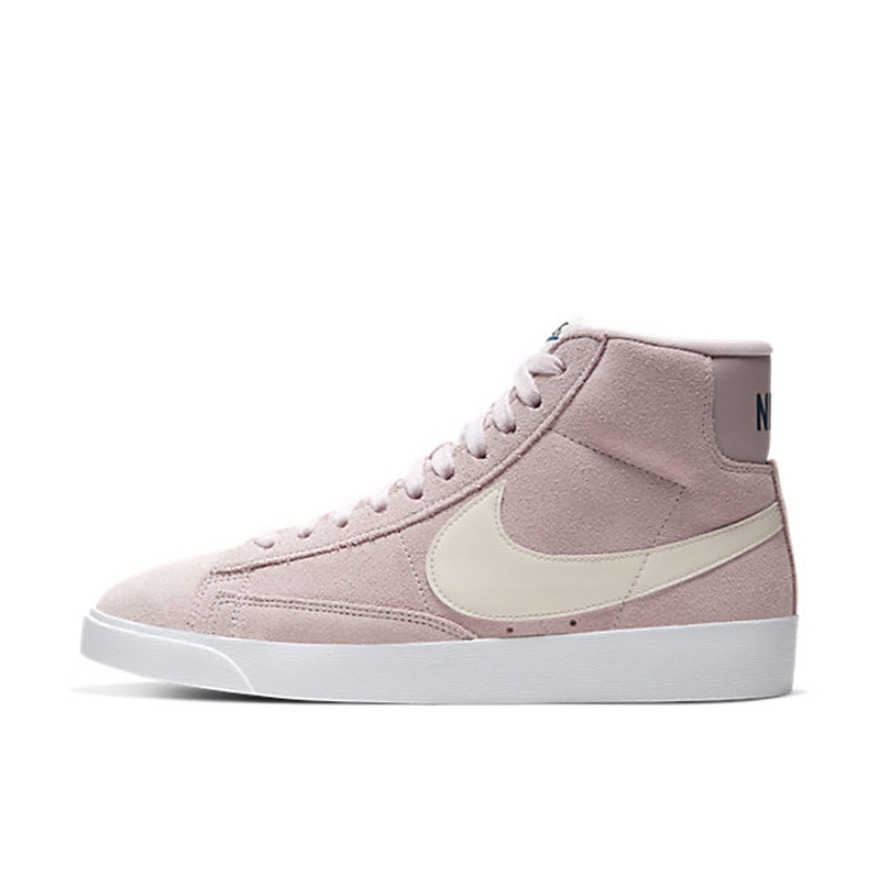 推荐商品：Nike Blazer 板鞋 经典复古防滑舒适百搭 Pink/White 浅粉/白色