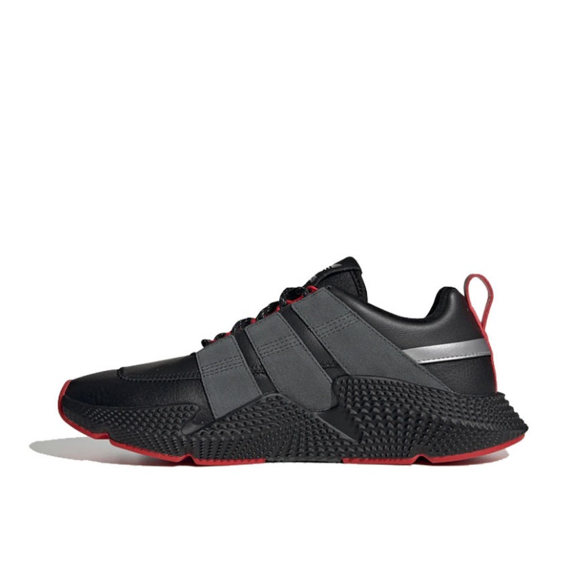 推荐商品：adidas Originals Prophere V2 防滑耐磨 舒适透气 轻便 织物 百搭简约 运动休闲鞋 Black/Grey/Red 黑灰红