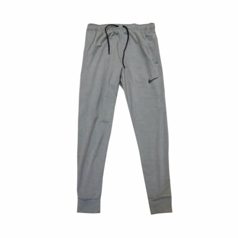 Nike 训练系列印花logo针织纯色运动长裤 933440