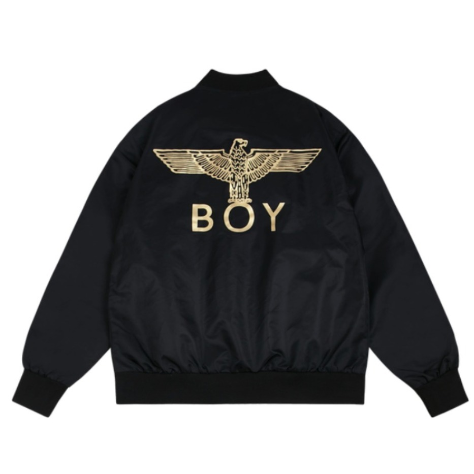 Boy London 英版老鹰印花休闲棒球服夹克 男女同款 B205NN071702