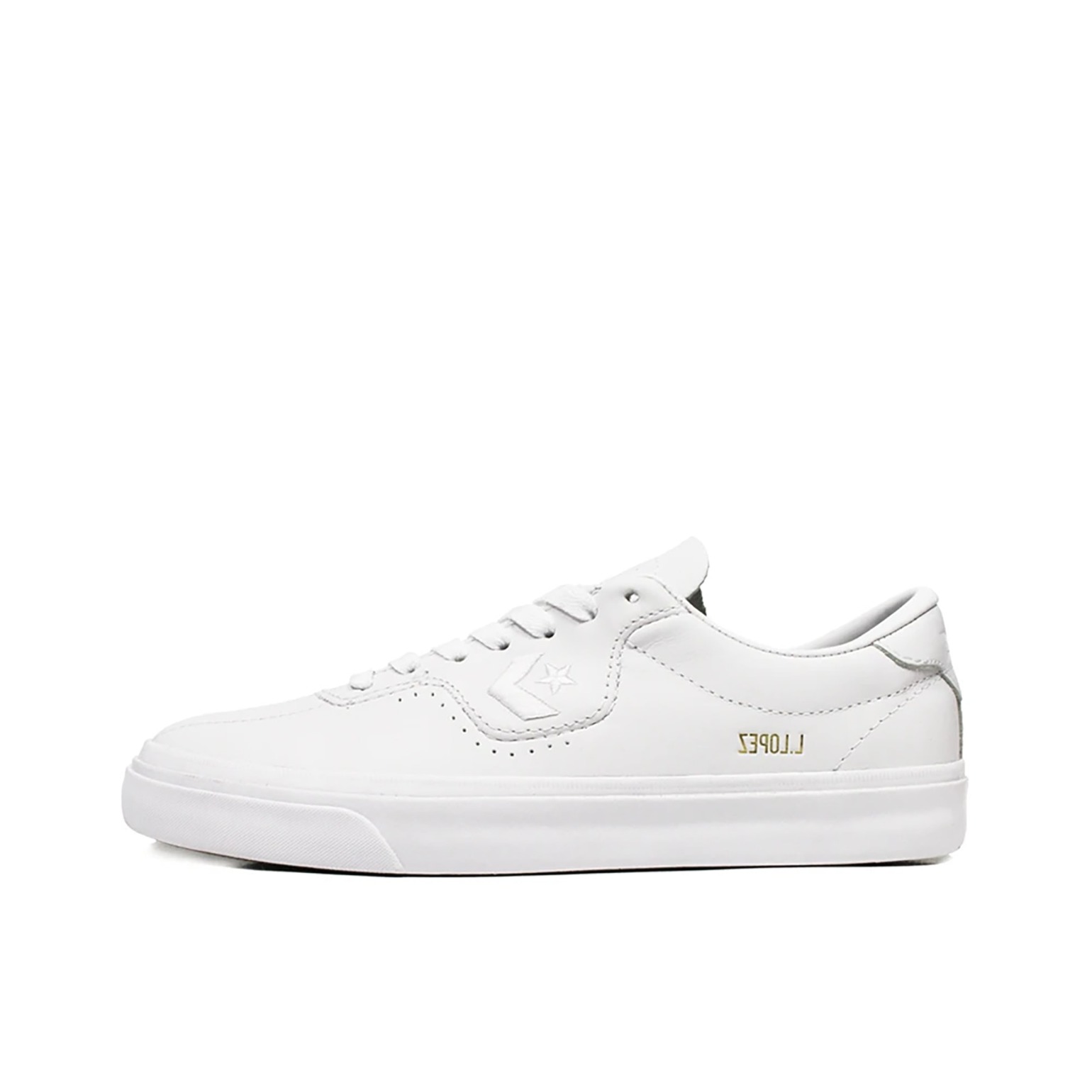 推荐商品：Converse/匡威 Louie Lopez Pro 翻毛皮 耐磨防滑 复古 板鞋 白色
