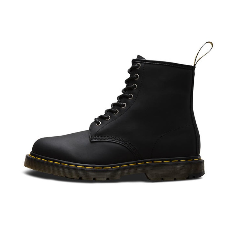 推荐商品：Dr.Martens 马汀博士 1460 英伦风 复古时尚 软皮光面 舒适保暖 百搭休闲 马丁靴 黑色/加绒