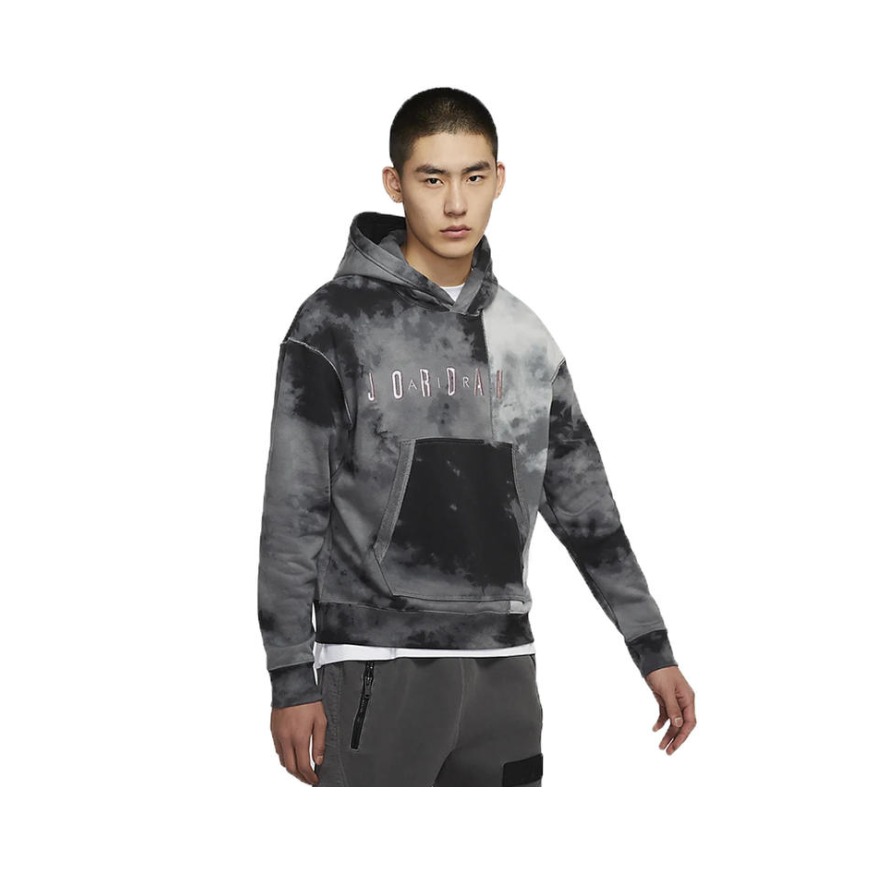 Jordan Brand 休闲泼墨迷彩连帽套头衫卫衣 男女同款 CJ0227