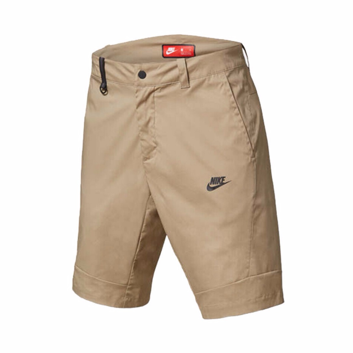 Nike Sportswear Bonded 训练透气拉链防水Logo徽标梭织工装运动短裤 823366