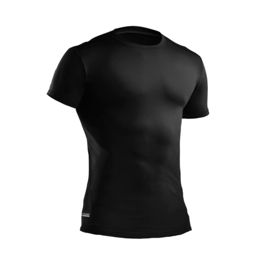 Under Armour 吸湿排汗速干透气圆领短袖紧身衣 男女同款 1216007