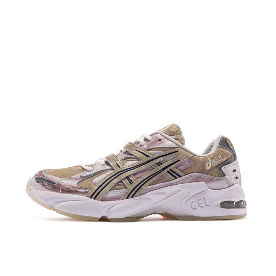 推荐商品：Asics/亚瑟士 Gel-Kayano 5 防滑耐磨 舒适透气 缓震支撑 马拉松 合成革 复古百搭 织物 跑鞋 BILLY’S联名/浅棕色