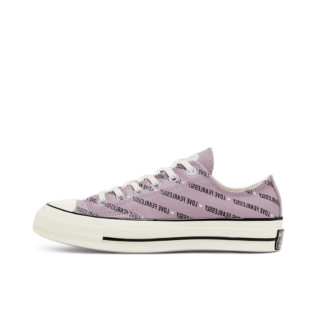 推荐商品：Converse/匡威 1970s 帆布鞋 圆头防滑经典复古轻便时尚拼接百搭 情人节限定/紫色