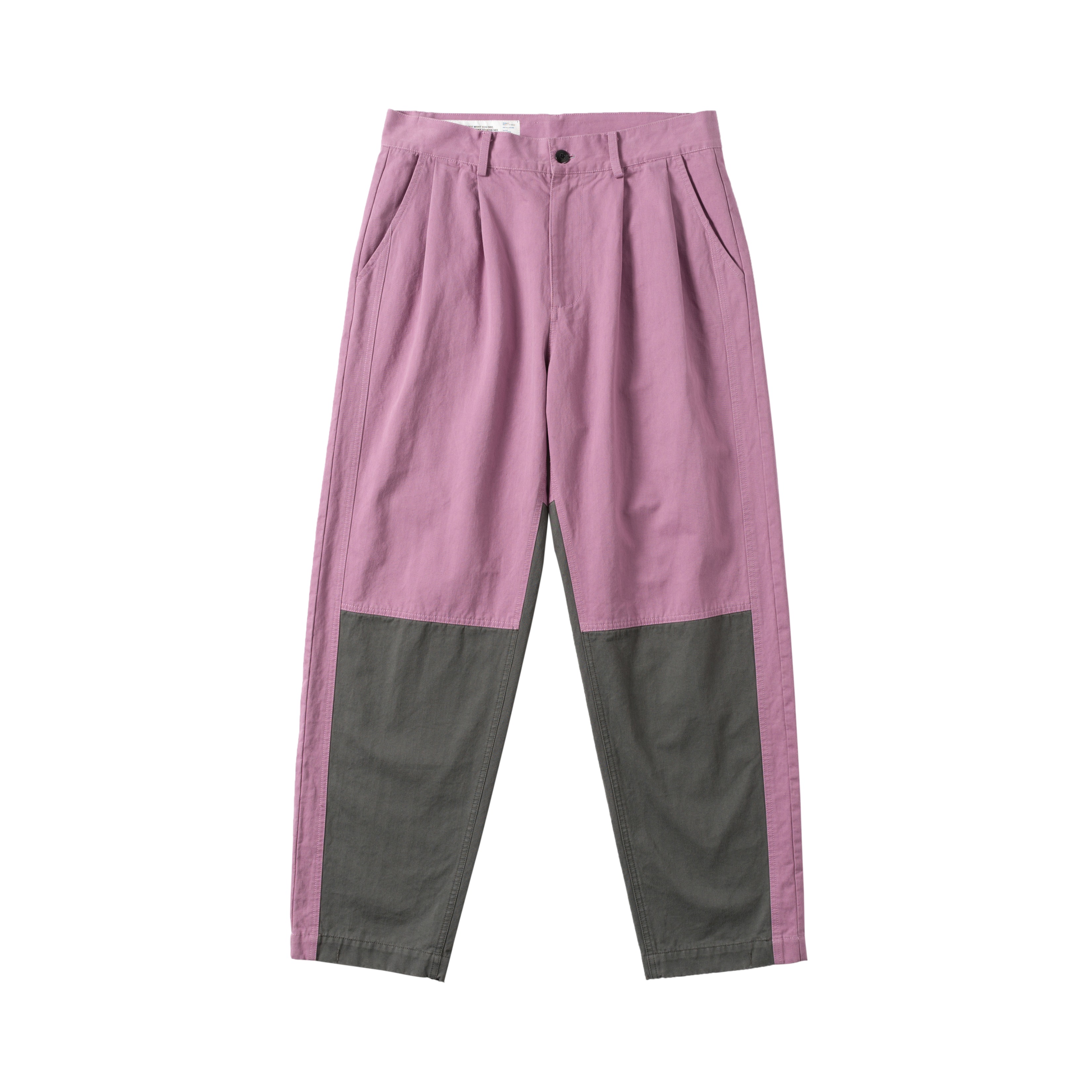 Mostwantedlab 多色拼接休闲长裤 男女同款