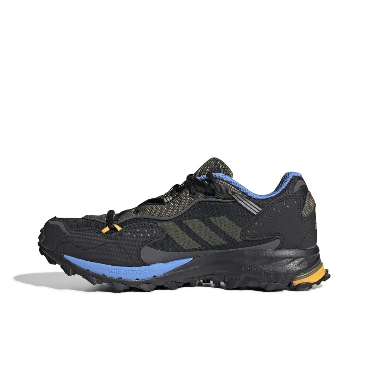 推荐商品：adidas Consortium Response Hoverturf 跑鞋 防滑耐磨减震回弹网布透气包裹性织物 黑蓝