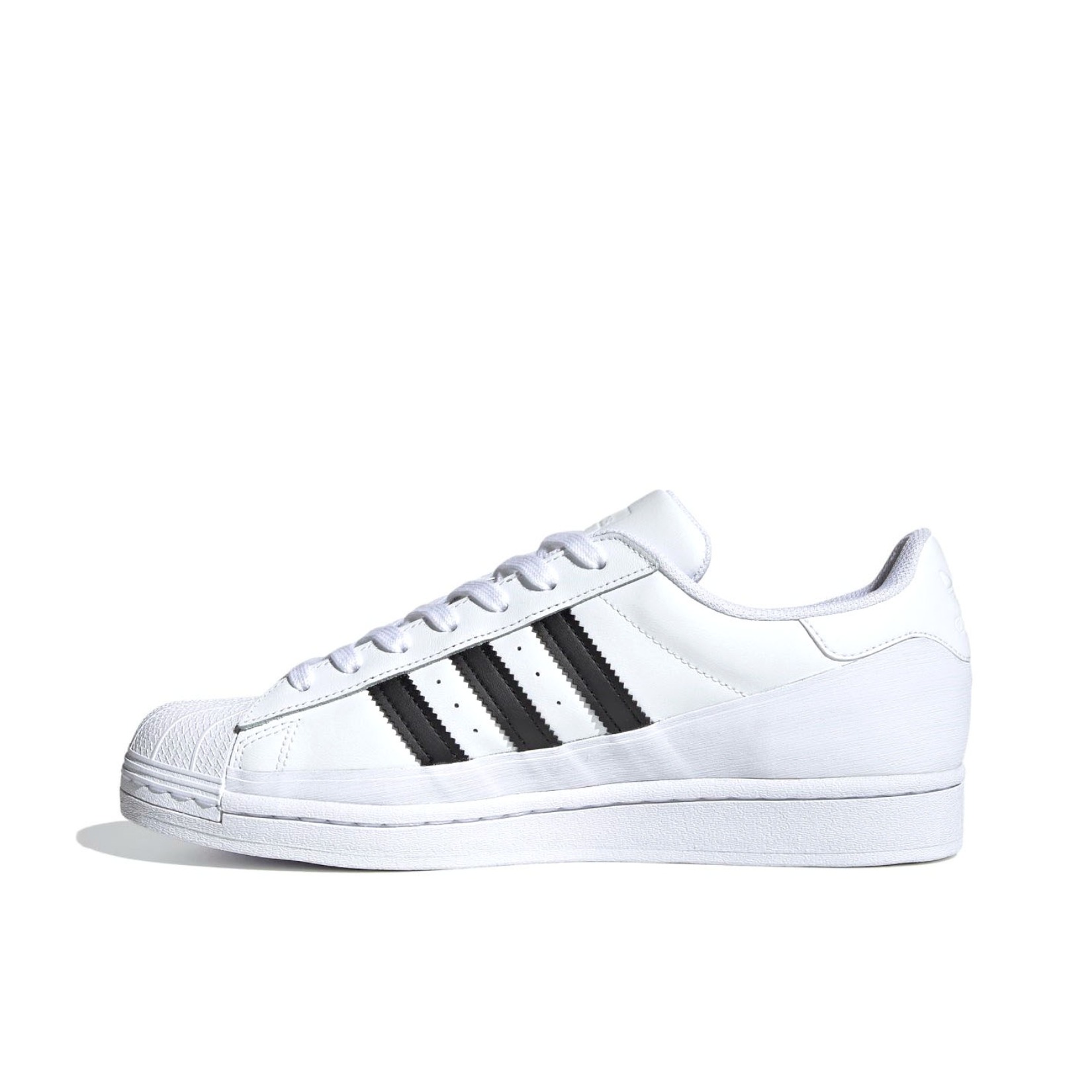 推荐商品：【宋雨琦同款】 adidas Originals Superstar 板鞋 轻便贝壳头薄底舒适百搭耐磨复古 水晶白/黑色