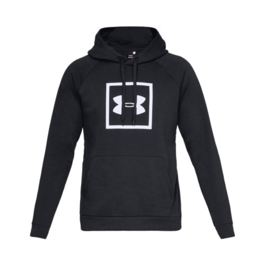 Under Armour Logo训练运动加绒保暖长袖套头连帽卫衣Rival 1329745