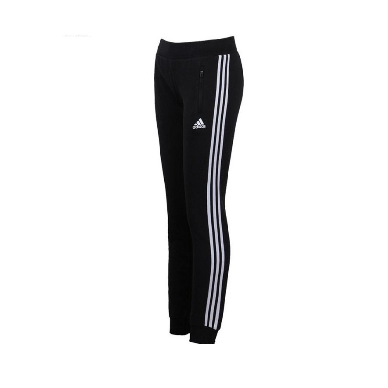 adidas 女子训练针织跑步小脚运动长裤BQ1113