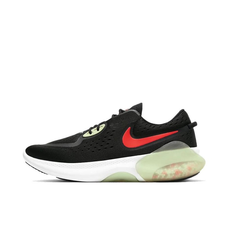 推荐商品：Nike Joyride Dual Run 跑鞋 舒适休闲轻便透气减震回弹防滑耐磨织物支撑运动圆头 Black/Red/Green 黑红绿