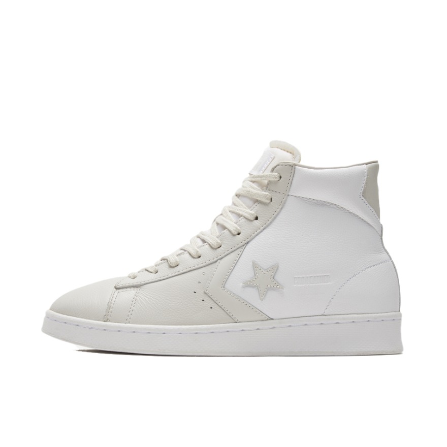 推荐商品：Converse/匡威 Pro Leather 复古 经典 防滑耐磨 运动 减震 板鞋 白色/油灰拼接