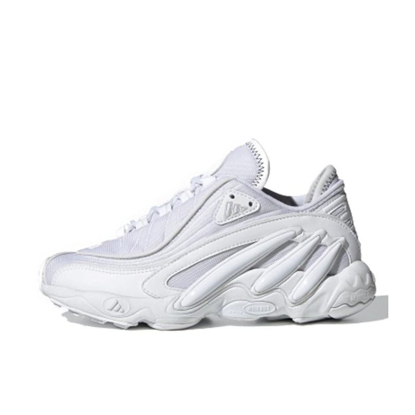推荐商品：adidas Originals FYW 98 防滑耐磨 舒适轻便 复古 运动休闲鞋 大童/灰白