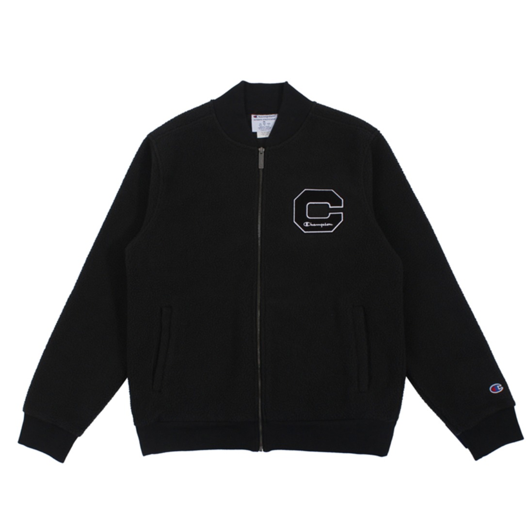 Champion/冠军 摇粒绒长袖棒球夹克 男女同款