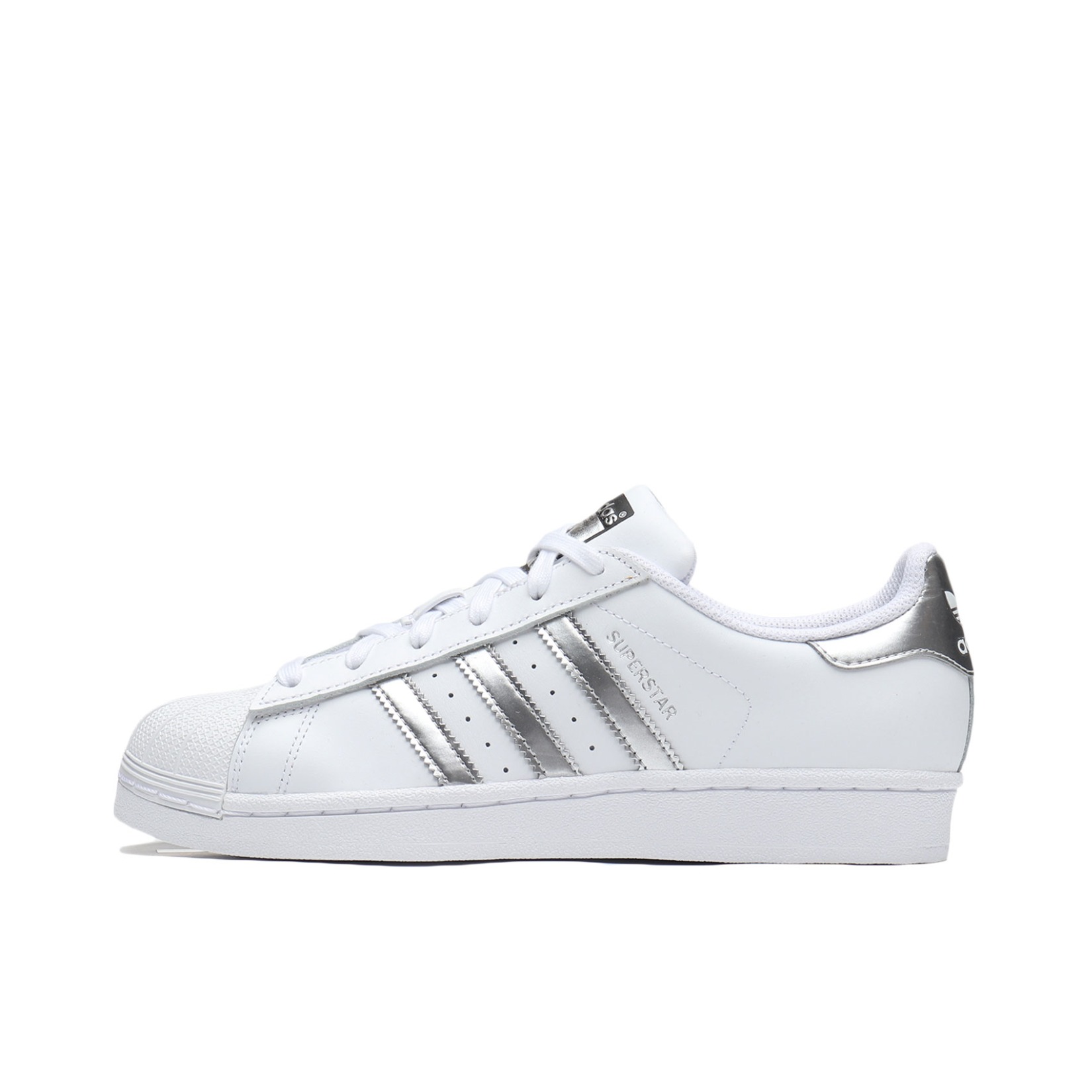 推荐商品：【宋雨琦同款】 adidas Originals Superstar 板鞋 轻便贝壳头薄底舒适百搭耐磨复古 White/Silver 白银/银标