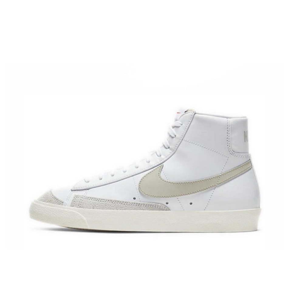 Nike Blazer 板鞋 经典复古防滑舒适百搭 白灰色