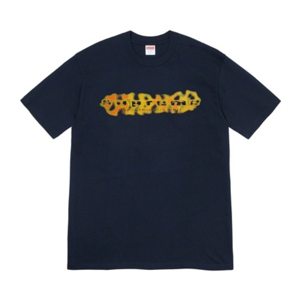 Supreme Everything Is Shit Logo字母Tee暗影标语圆领短袖T恤 男女同款