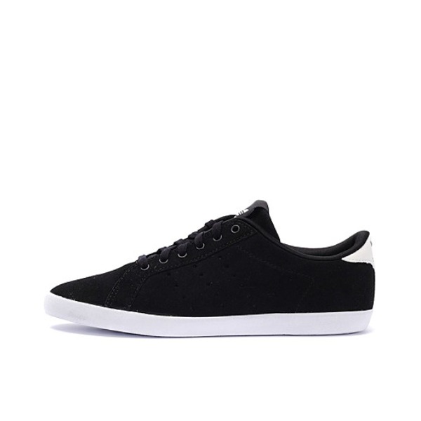 推荐商品：adidas Originals Stan Smith 板鞋 减震透气轻便低帮包裹性 绒面/黑白