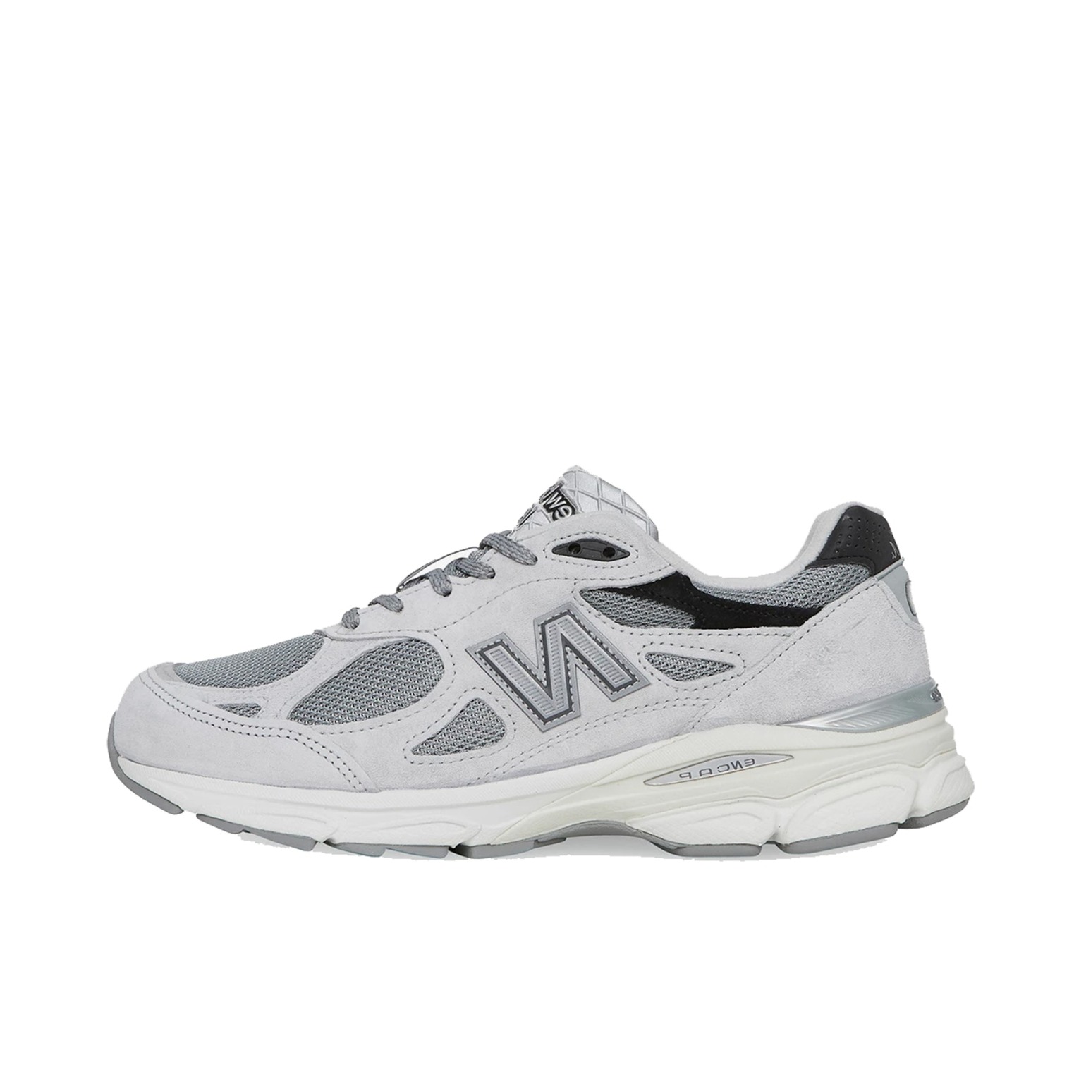 推荐商品：New Balance 990 V3 跑鞋 复古轻便防滑减震透气支撑缓震织物城市通勤圆头 V3/Slam Jam联名/30年限定