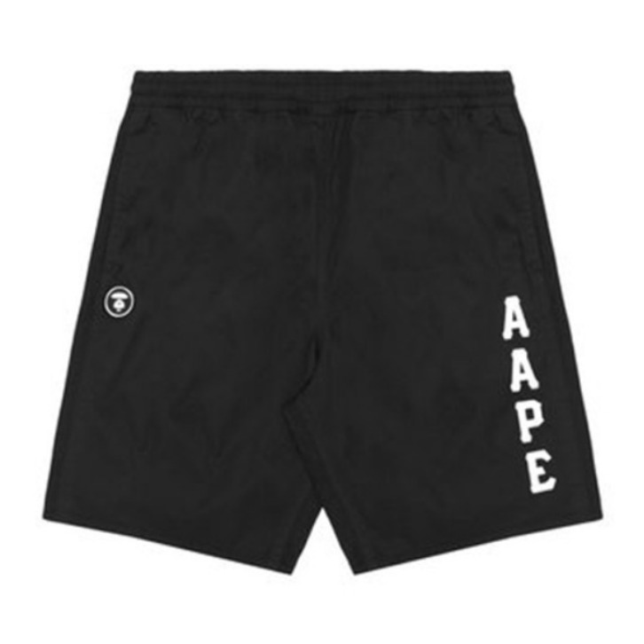 Aape 猿颜徽章迷彩印花运动短裤 6505