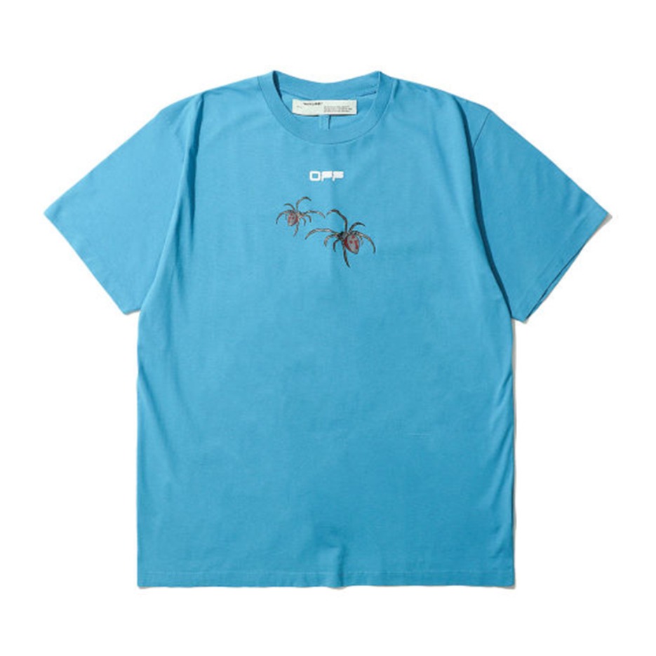 OFF-WHITE c/o VIRGIL ABLOH™ 蜘蛛箭头印花短袖T恤 OMAA038S20185001