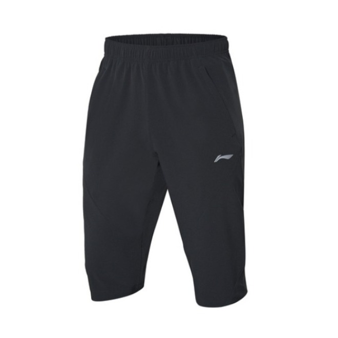 Li Ning 训练系列七分梭织运动裤 AKQQ025