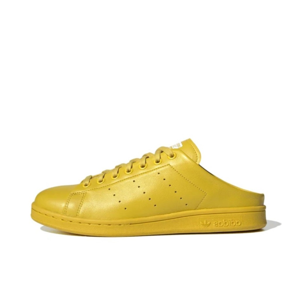 推荐商品：adidas Originals Stan Smith 板鞋 减震透气轻便低帮包裹性 黄色/托跟