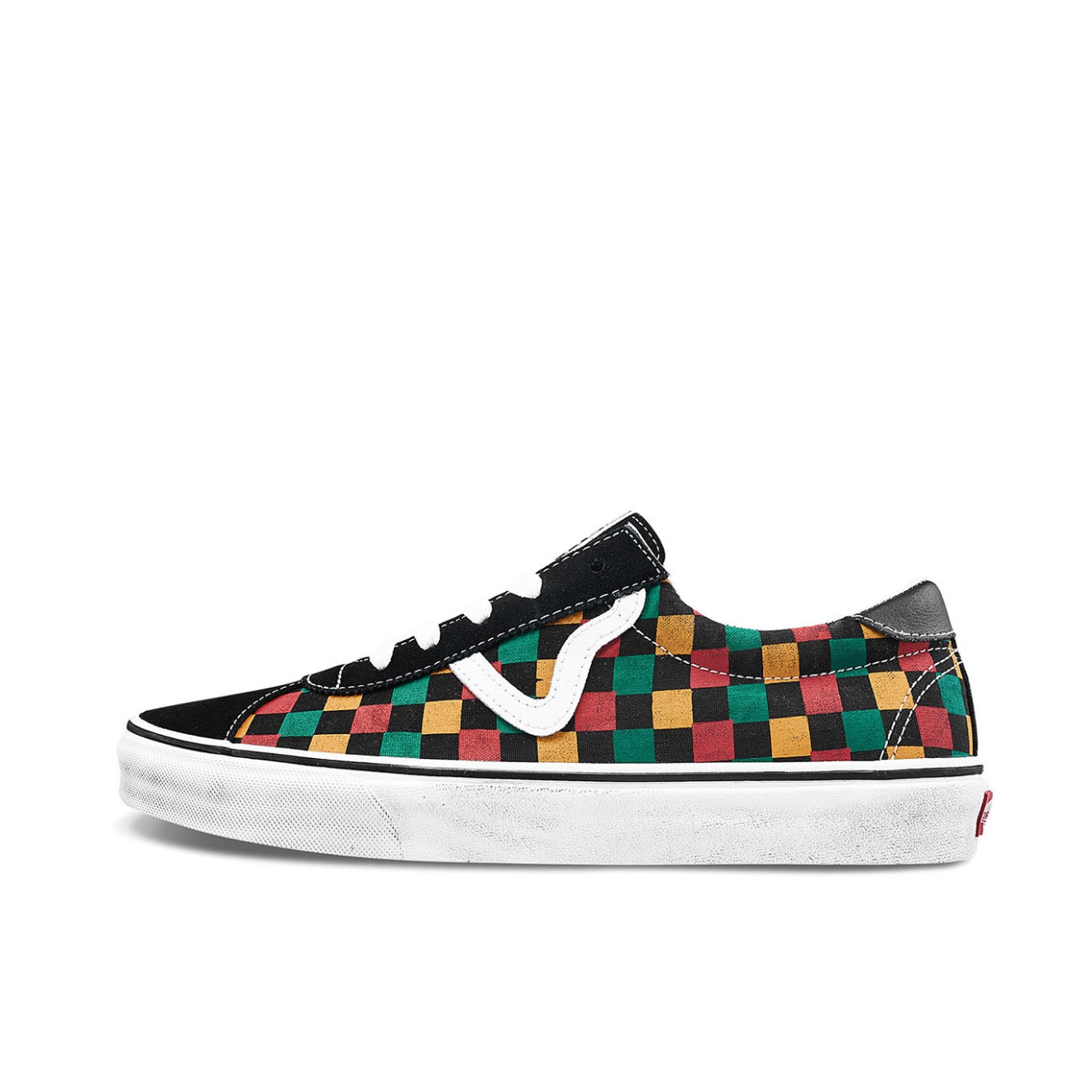 推荐商品：Vans/范斯 Epoch Sports 板鞋 翻毛皮复古简约减震防滑耐磨防水 彩色棋盘格