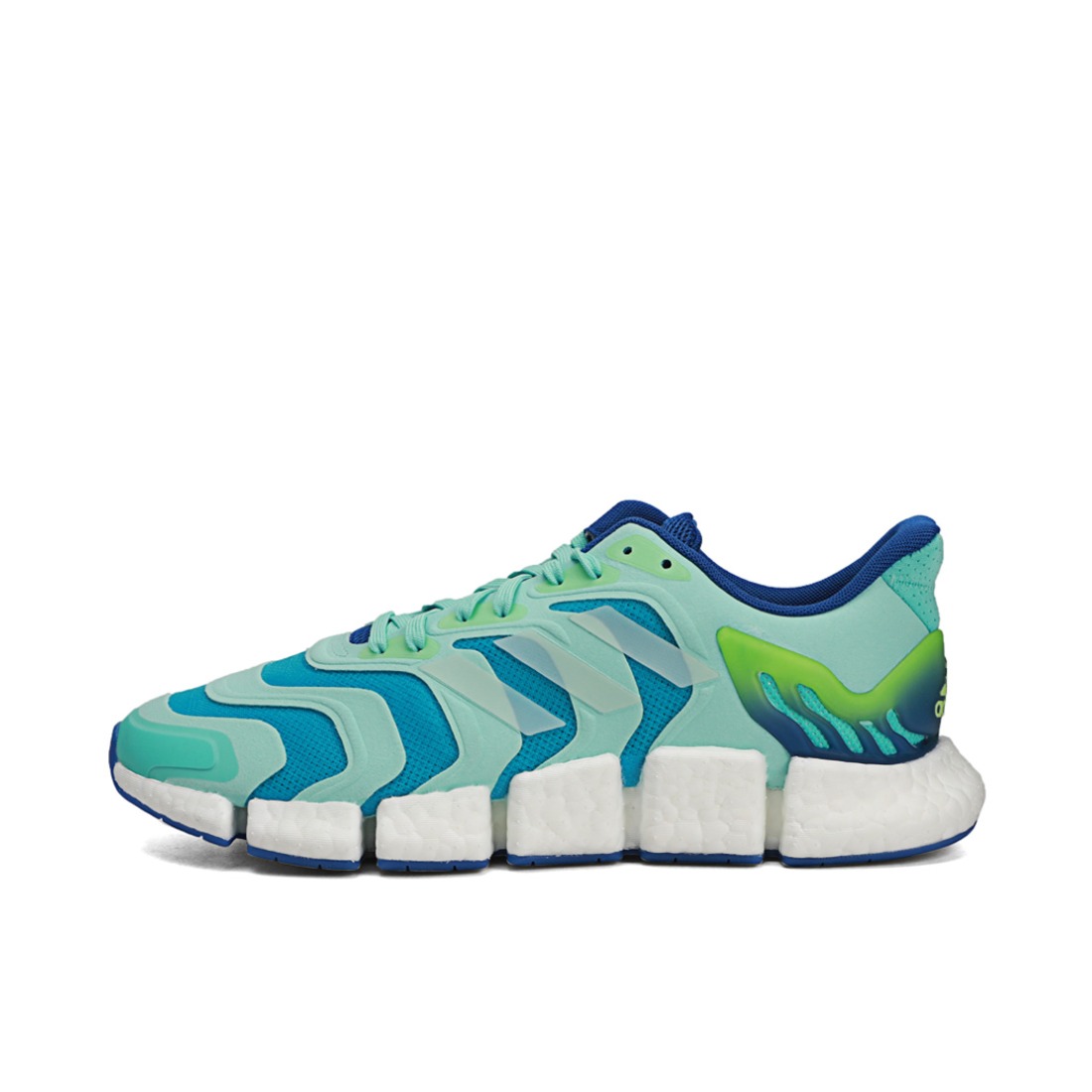 推荐商品：adidas Climacool Vento 跑鞋 缓震回弹防滑耐磨轻便透气复古休闲织物轻运动 青绿