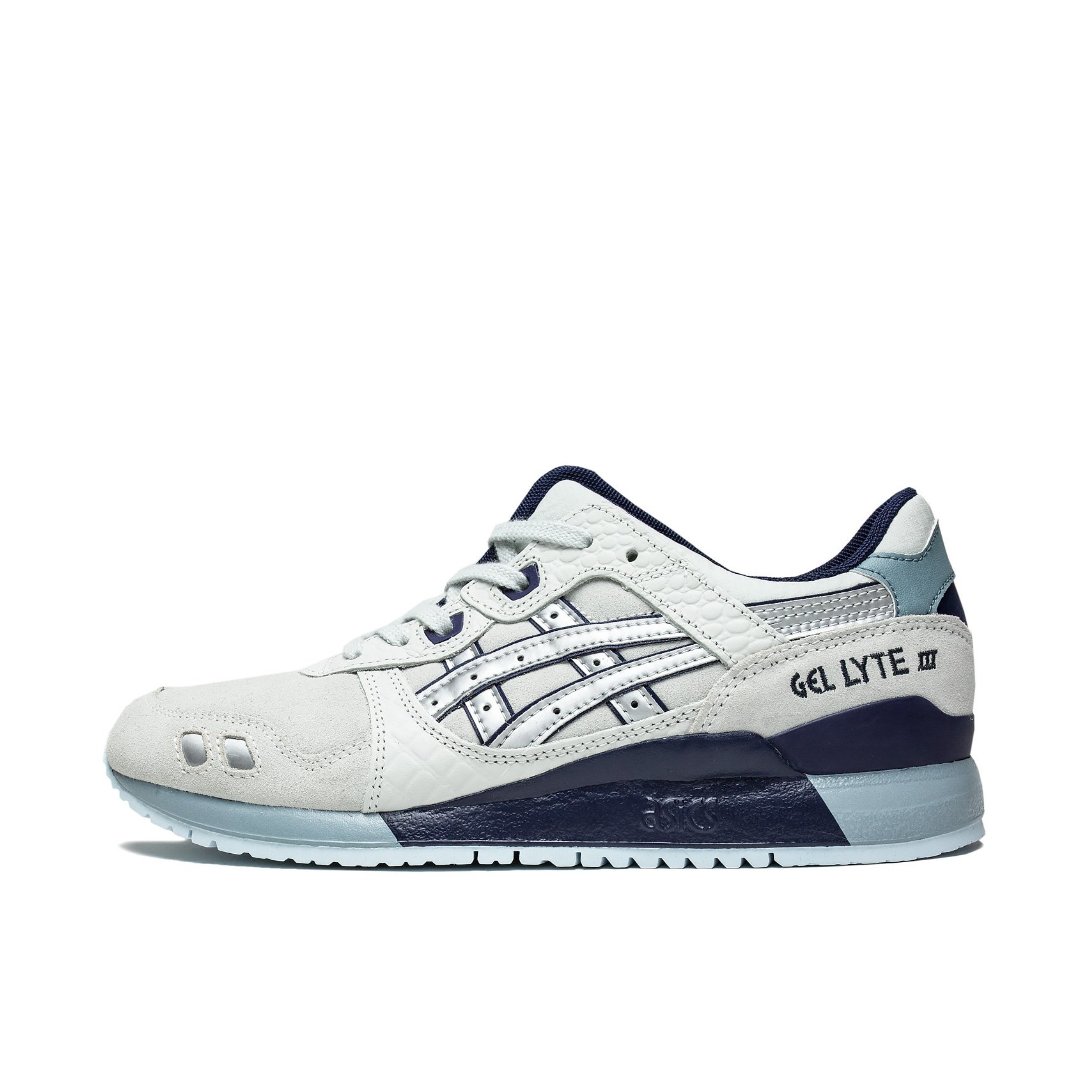 推荐商品：Asics/亚瑟士 Gel-Lyte 3 OG 减震回弹 耐磨防滑 舒适透气 合成革 缓震 复古 低帮 跑鞋 冰川灰/银色