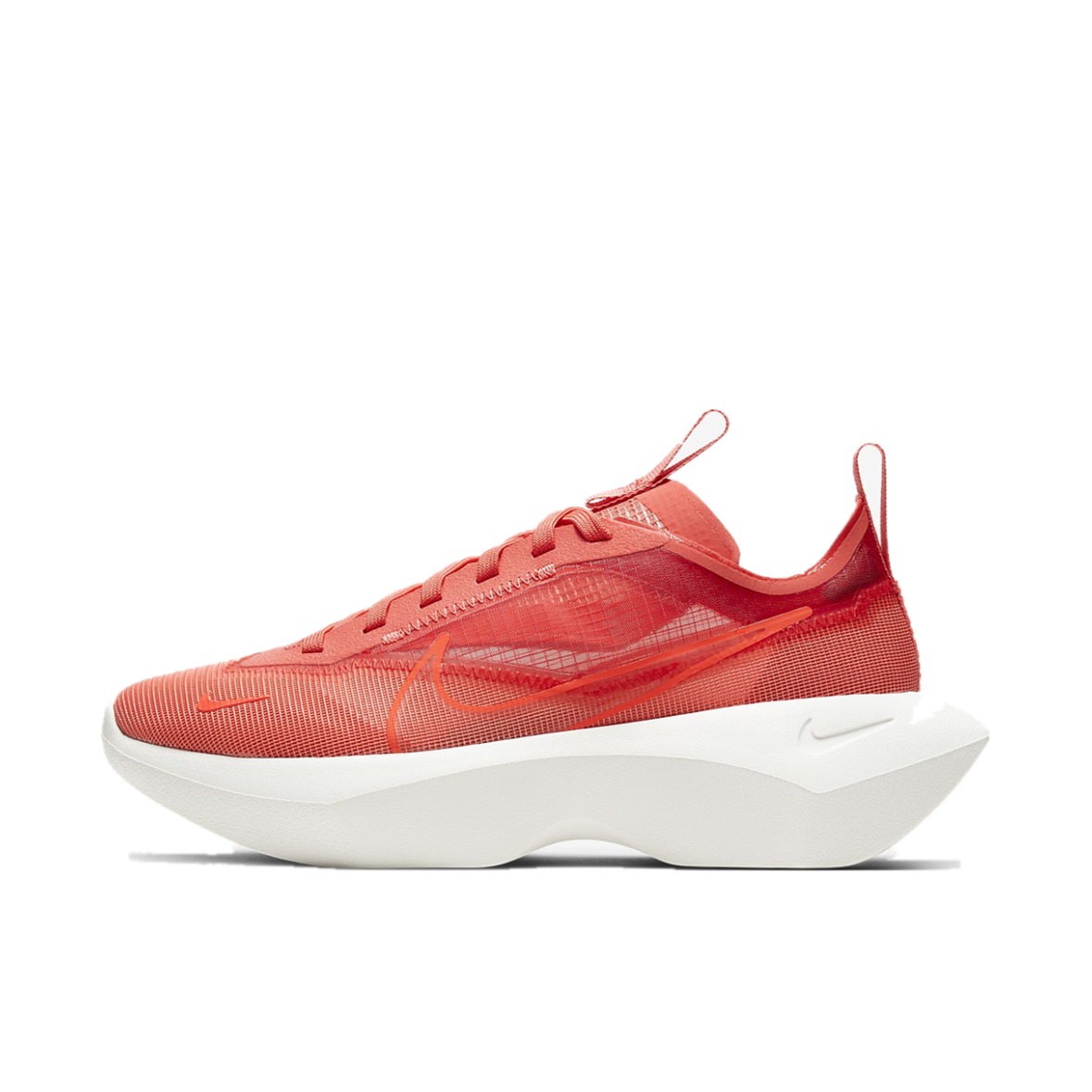 推荐商品：Nike Vista Lite 跑鞋 防滑耐磨减震轻便网布透气织物合成革圆头 橘红/白