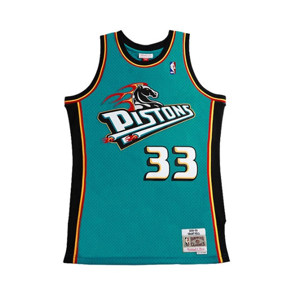 Mitchell Ness 希尔 活塞队 33号球衣