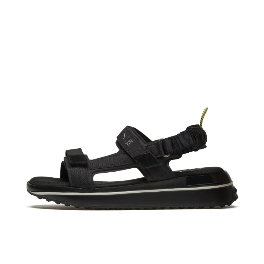 推荐商品：Puma/彪马 Future Rider Sandal 防滑耐磨 魔术贴 舒适透气 沙滩运动 凉鞋 刘雯同款 刘雯联名/黑色
