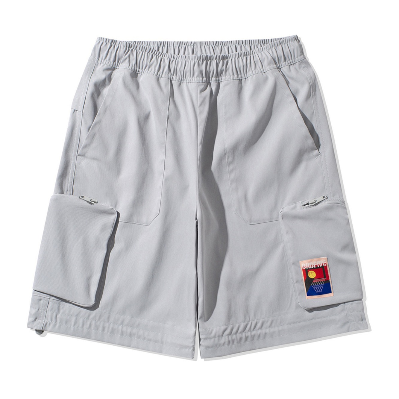 中国李宁 BAD5篮球系列宽松透气休闲短裤 AKSQ011