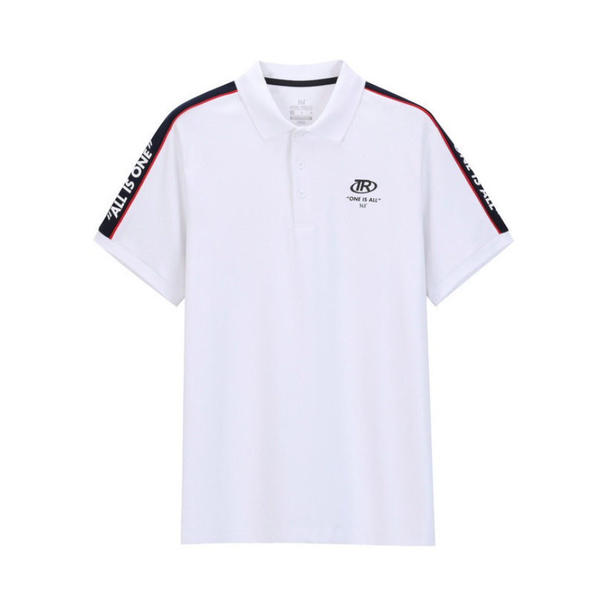 361° 字母印花休闲Polo衫 552024018A